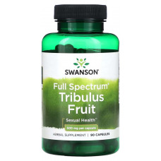 Swanson Full Spectrum Tribulus Fruit 500 мг 90 капсул